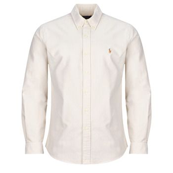 Polo Ralph Lauren Camisa manga larga CHEMISE COUPE DROITE EN OXFORD para hombre