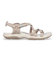 skechers para mujer 163115 sandalias reggae slim sun array taupe 41 plano velcro casual