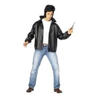 chaqueta t-birds de grease con logo bordado hombre