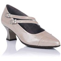 pitillos zapatos de tacon zapato de vestir - piel charol para mujer