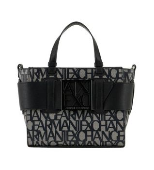 A|X Armani Exchange para mujer. 9426903F74200850 Bolso Tote negro (OSFA), Casual
