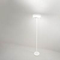 lampara de pie blanco mate aluminio led 20w 180 cm - perenz