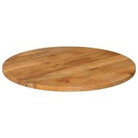 tablero de mesa  tablero escritorio redondo madera maciza de mango o 90x25 cm