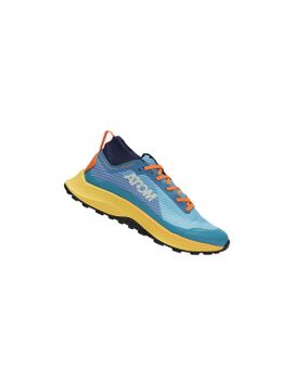 Zapatillas de Trail Atom AT137 Terra Track-Tex Yellow Aqua Azul Claro