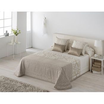 Colcha Bouti Modelo Pompeya Jvr 250x270 Para Cama 150 Cm.