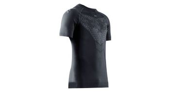 Strong x bionic twyce  strong  run maillot de manga corta negro gris oscuro hombre