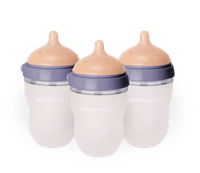 oferta 3 biberones violeta