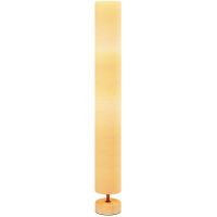 lampara de pie homcom pantalla lino beige dos casquillos e27