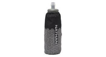 Nathan hypernight pinnacle flask   soporte 420ml negro reflejo