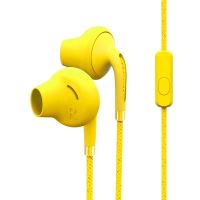 energy sistem style 2 auriculares con microfono amarillos