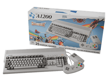 Consola retro - Koch Media THE A1200, 1 kb, 25 juegos incluidos, Gris