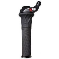 sram mando x0 grip shift 2 velocidades lock-on delantero rojo
