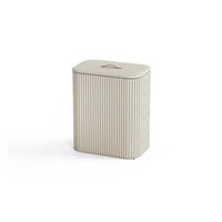 cesto lavanderia tota luxe 90l joseph joseph crudo 2 compartimentos