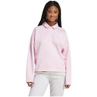 adidas jersey sweatshirt essentials linear fleece rose para mujer