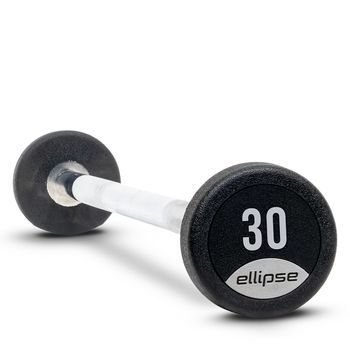 Barra Montada Reta 30 Kg, Gris Ellipse