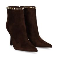 exe botines con tacon mujer - marron talla 38