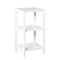 estanteria blanca de 3 estantes laminados de 78 cm