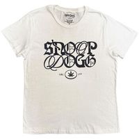 snoop dogg camiseta lettering mash up para hombre