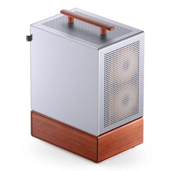 Carcasa Jonsbo T7 Midi Tower Madera Aluminio ITX