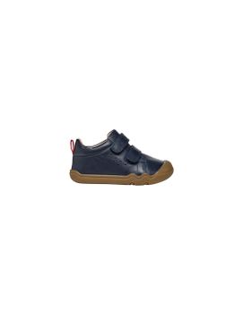 Zapatillas Geox Steppieup A - Nappa Niño Azul Marino