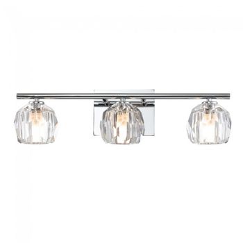 Aplique de pared para baños regalia (3 luces)