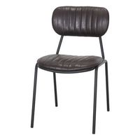 silla de simil piel nevelia 42x80x53