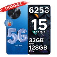 doogee note 59 5g - smartphone pantalla de 675 120hz 32gb ram 824 128gb de almacenamiento bateria grande de 6250mah android 15 nfc widevine l1