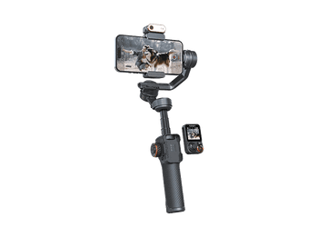 Gimbal - Hohem iSteady M7 Premium, 12h Autonomía, Estabilizador Motorizado, Giro de 360°, Negro