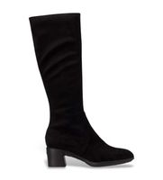 wonders para mujer h-6707 botas reghost negro 36 1 a 3cm ante cremallera casual