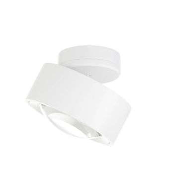 Lámpara de techo led de aluminio blanco