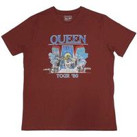 queen tops y camisetas tour 80 para mujer
