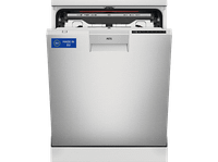 lavavajillas - aeg ffb76717pm 14 servicios 9 programas 60 cm tercera bandeja programa extrahygiene inox
