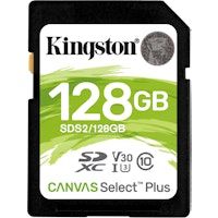 kingston technology canvas select plus memoria flash 128 gb sdxc clase 10 uhs-i