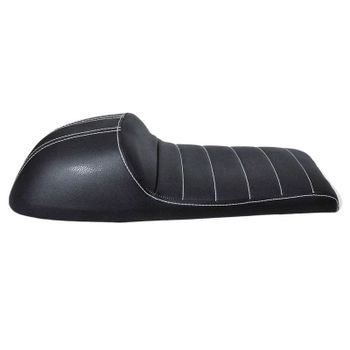 Asiento completo universal para moto Classic negro