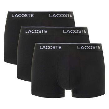 Boxers Lacoste Negro 3 Unidades