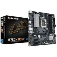 placa base gigabyte b760m d3hp intel b760 lga1700 micro atx dual m2 ddr5 raid