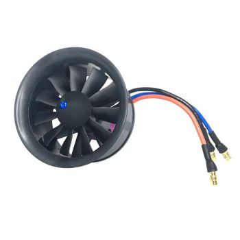 Hobbyocean Unidad de ventilador con turbina eléctrica 50 mm de 11 aspas con motor sin escobillas 4S 4300KV 3S 4900KV y E