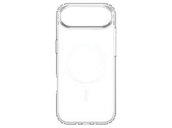 Funda móvil - ISY ISC-1133, Compatible con iPhone 17 Air, Compatibilidad MagSafe, Carga Inalámbrica, Resistente a Golpes y al Agua, Transparente