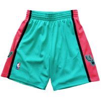 short san antonio spurs nba reload swingman - mitchell  ness