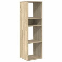 estanteria madera de ingenieria color roble sonoma 34x31x112 cm vidaxl