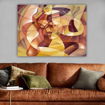 Pintura Decorativa Lienzo 128916974_70100 Multicolor 70x100 Cm