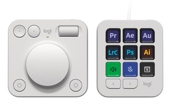 Logitech MX Creative Console-PALE GREY-E