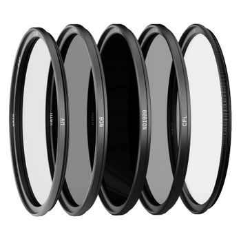 Kit Esencial Magnético Urth Filter De 82 Mm (plus+) (uv+cpl+nd8+nd1000)