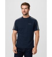 hackett london para hombre hm5000099 camiseta con cinta fit clasico marino xl casual algodon manga corta