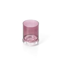 vaso de vidrio en morado 88x88x104 cm