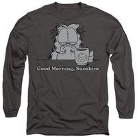 garfield camiseta manga larga good rning sunshine para hombre