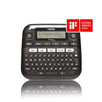 impresora transferencia termica brother pt-d210 qwerty gris blanco 180x180 dpi
