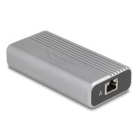 tarjeta de red delock 64349 usb tipo c 40 gbps aluminio cable 30 cm