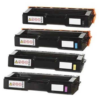 Compatible Multipack Ricoh SP C260DNw Printer Toner Cartridges (4 Pack) -407543