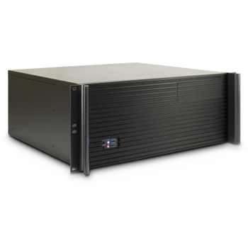 Servidor Inter-Tech 4U-K-439L Rack Negro E-ATX USB 3.2 Gen 1 4U 36L